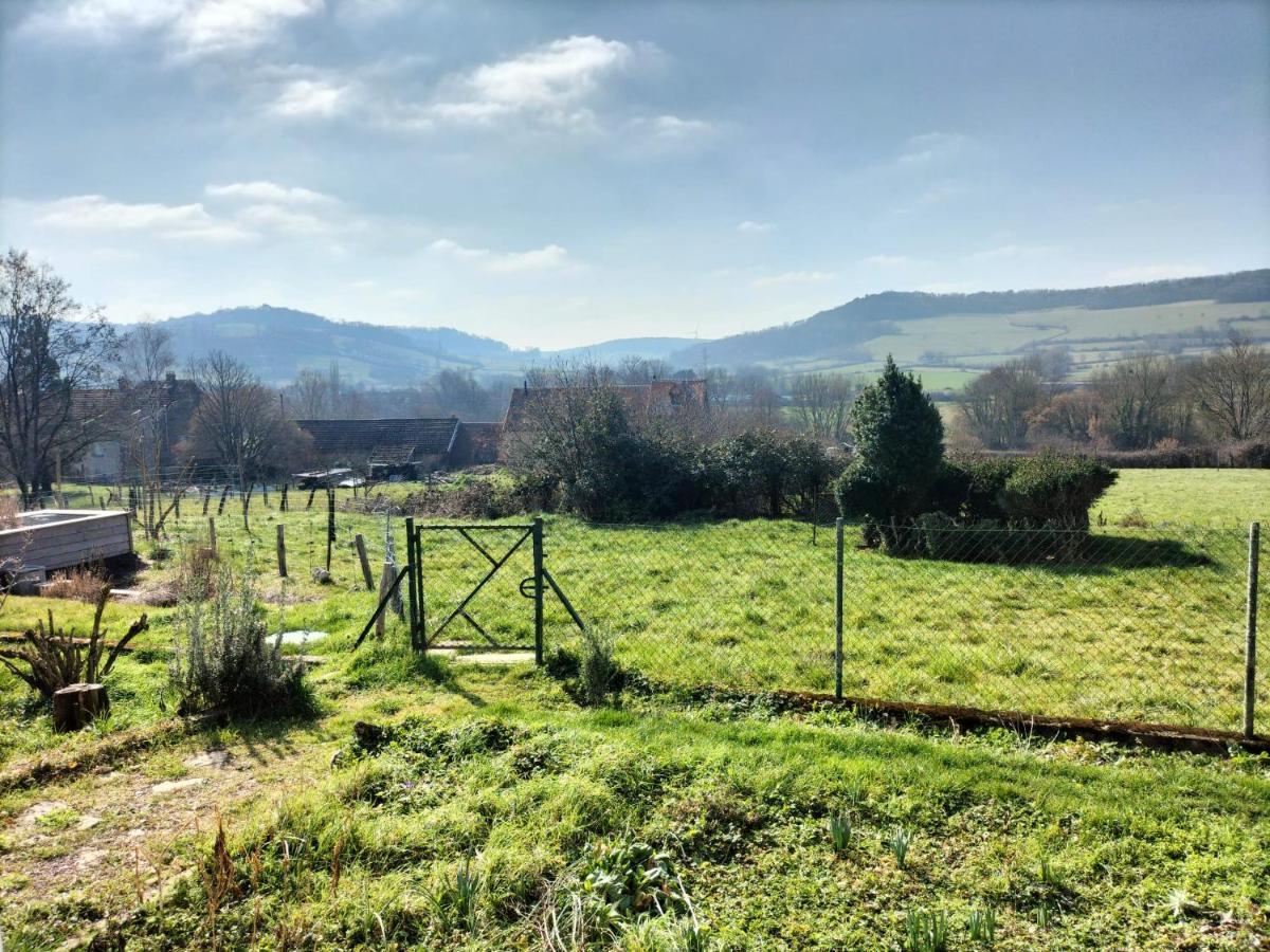 Agreable Chambre Meublee, Vue Sur La Vallee De L'Auxois Villy-en-Auxois Dış mekan fotoğraf